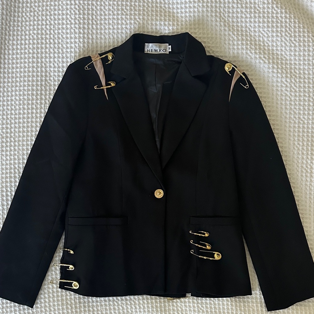 Kate Hewko Safety Pin Blazer, Worn Once, Size Med